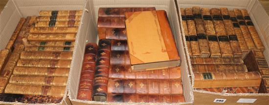 Bindings - 18th and 19th century poetry and general literature, (3 boxes)